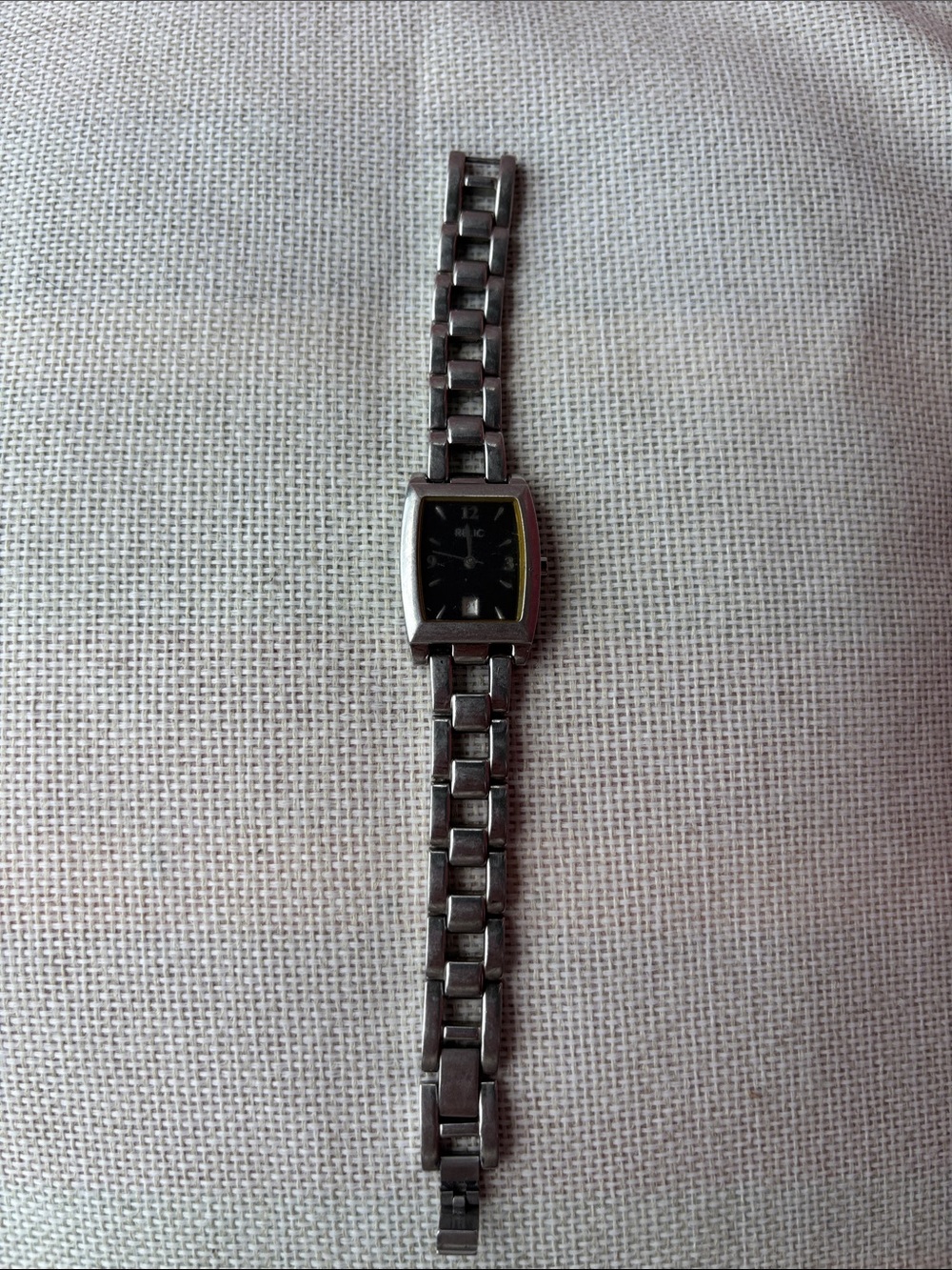 Relic Bracelet Watch - Black Dial.  Untested